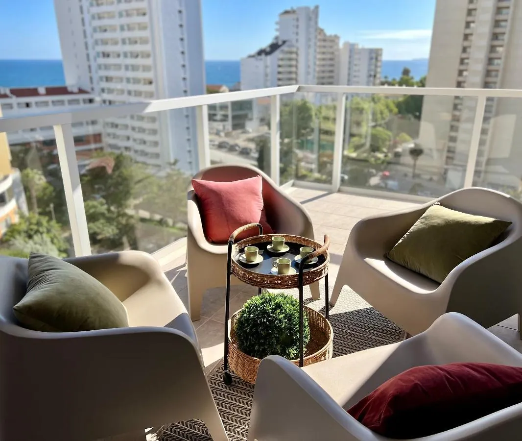 Apartment Mcrame Design Apt Sea View, Beachfront, Swimming Pool, 2Bdr, 2Bar, 6 Pax, Praia Da Rocha Portimao